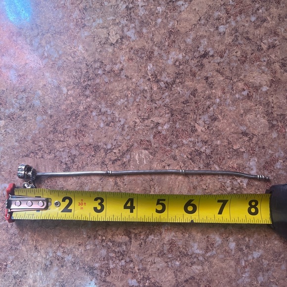 Pandora Silver Bracelet with Heart Charm - Picture 5 of 5